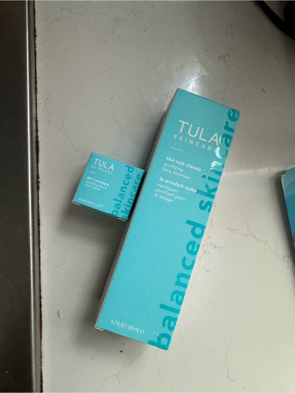 Tula Aqua Blue Probiotics Face Cleanser & Moisture Cream Set - Picture 3 of 6